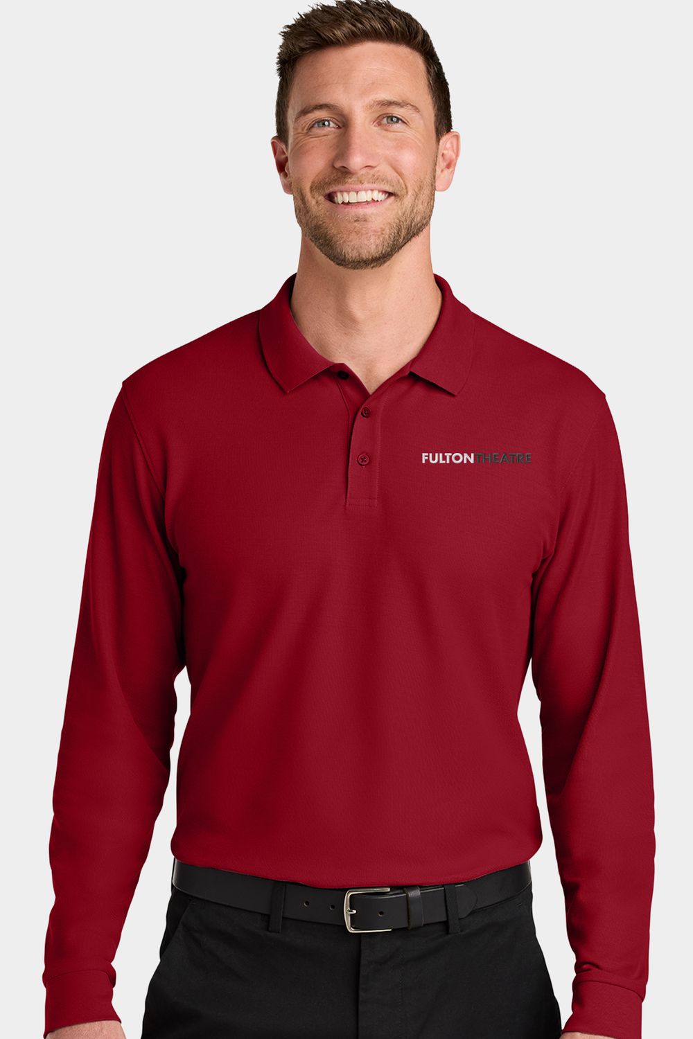 Port Authority Wearever Signature Pique Long Sleeve Polo