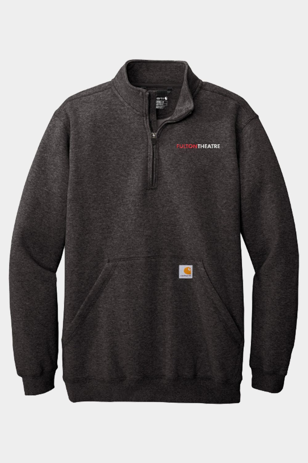 Carhartt® Midweight 1/4-Zip Mock Neck Sweatshirt