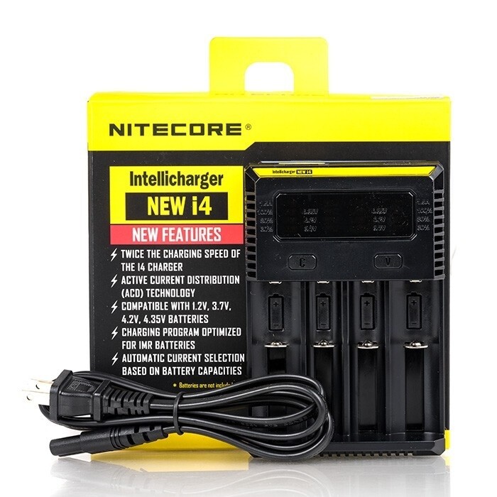 Nitecore I4 - Cargador de Baterías