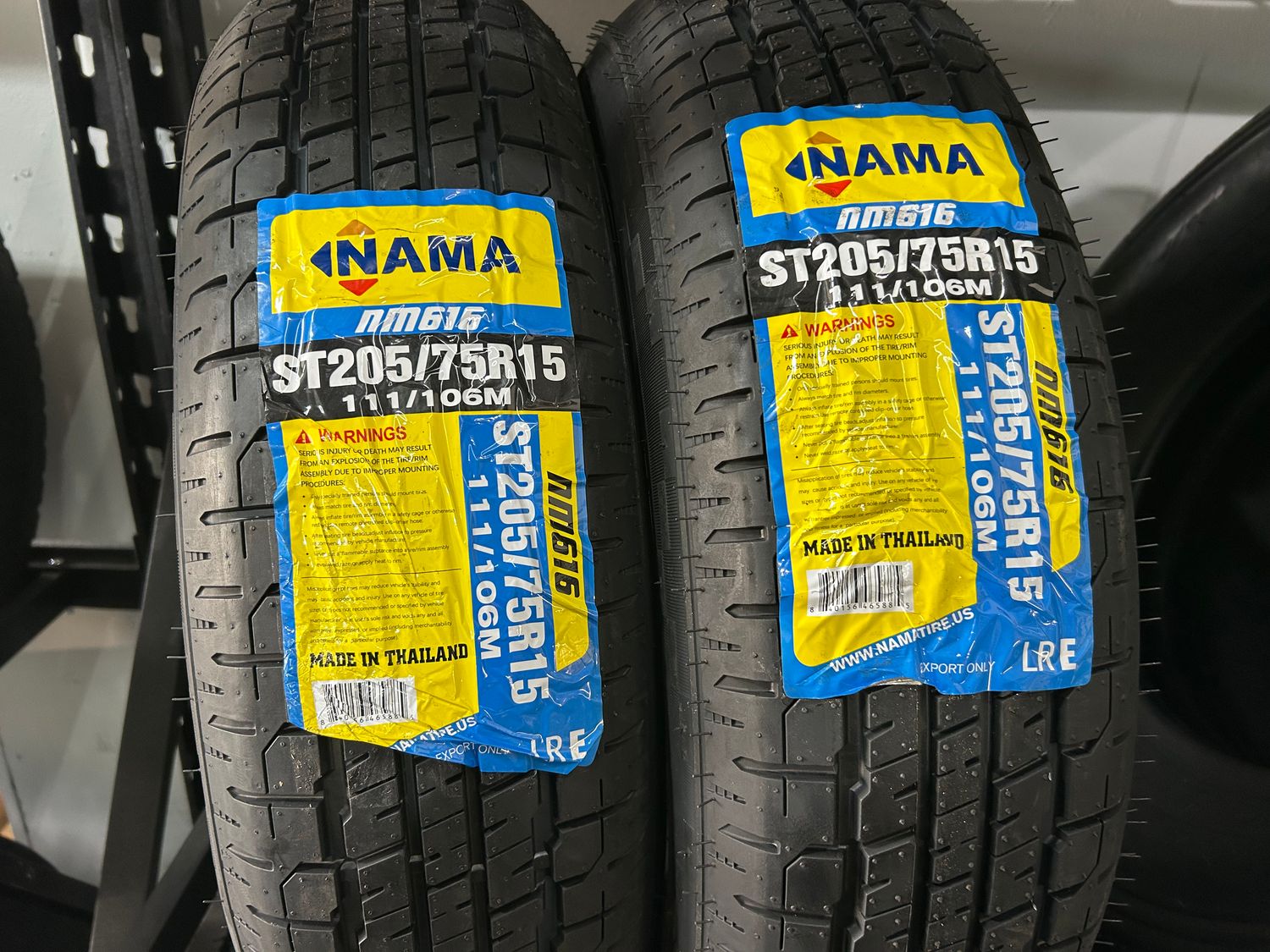 ST205/75/15 -10PLY / 10 LONAS