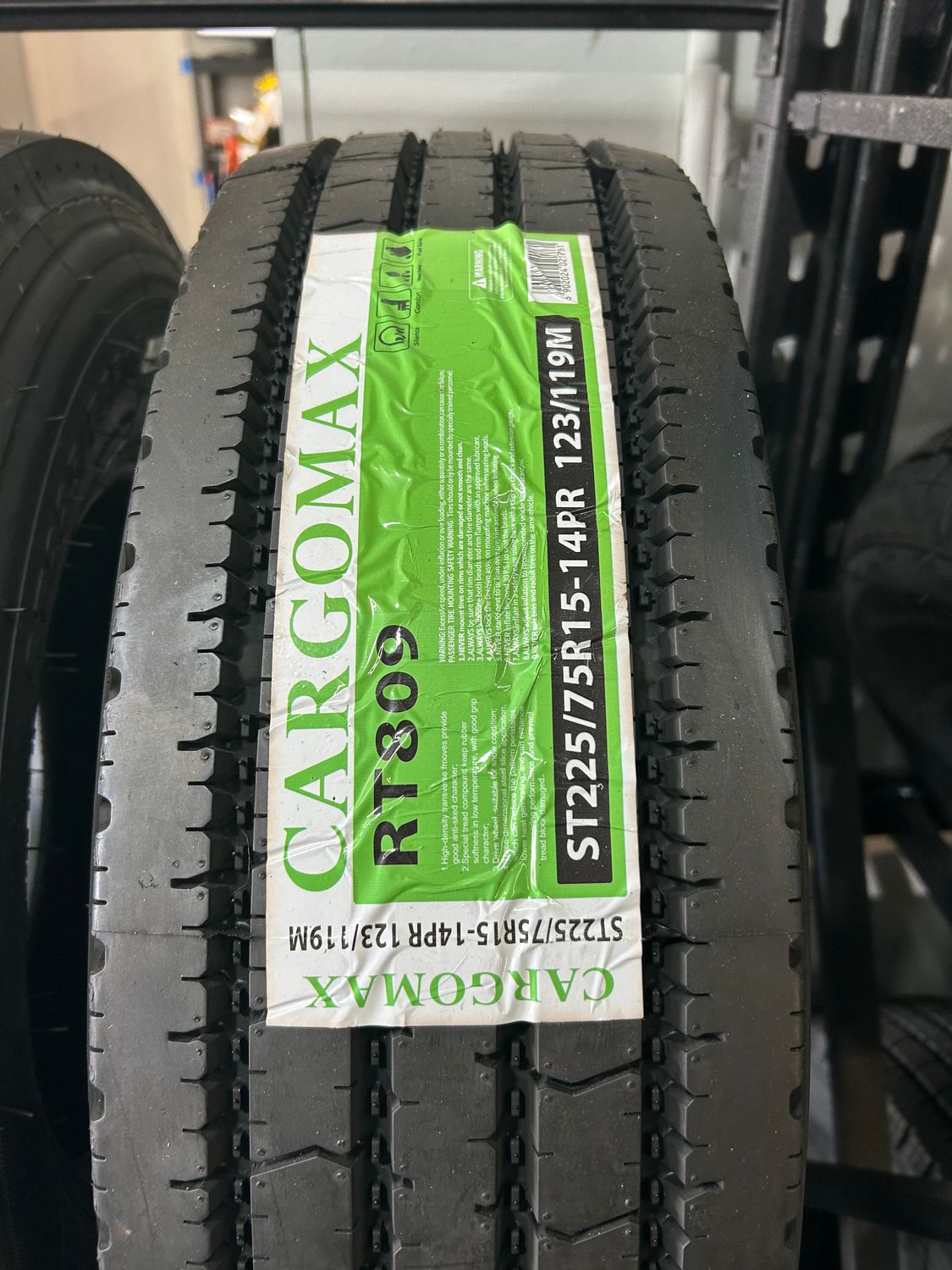 ST225/75/15 -14Ply / 14 Lonas