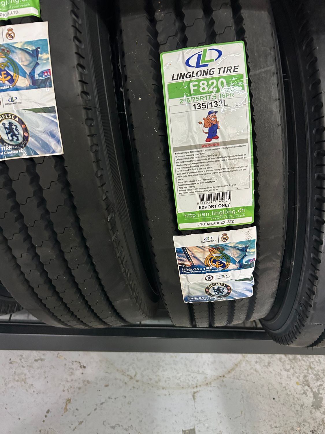 ST215/75/17.5 -16Ply / 16 Lonas