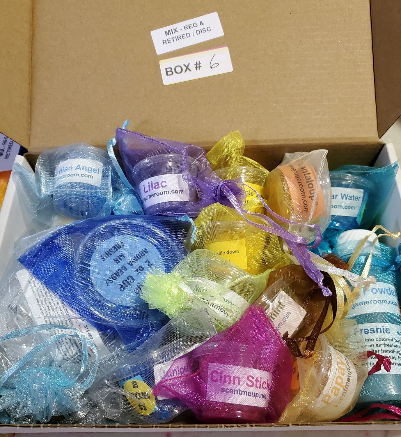 BOX 6 - AIR FRESHIES - misc -retired scents