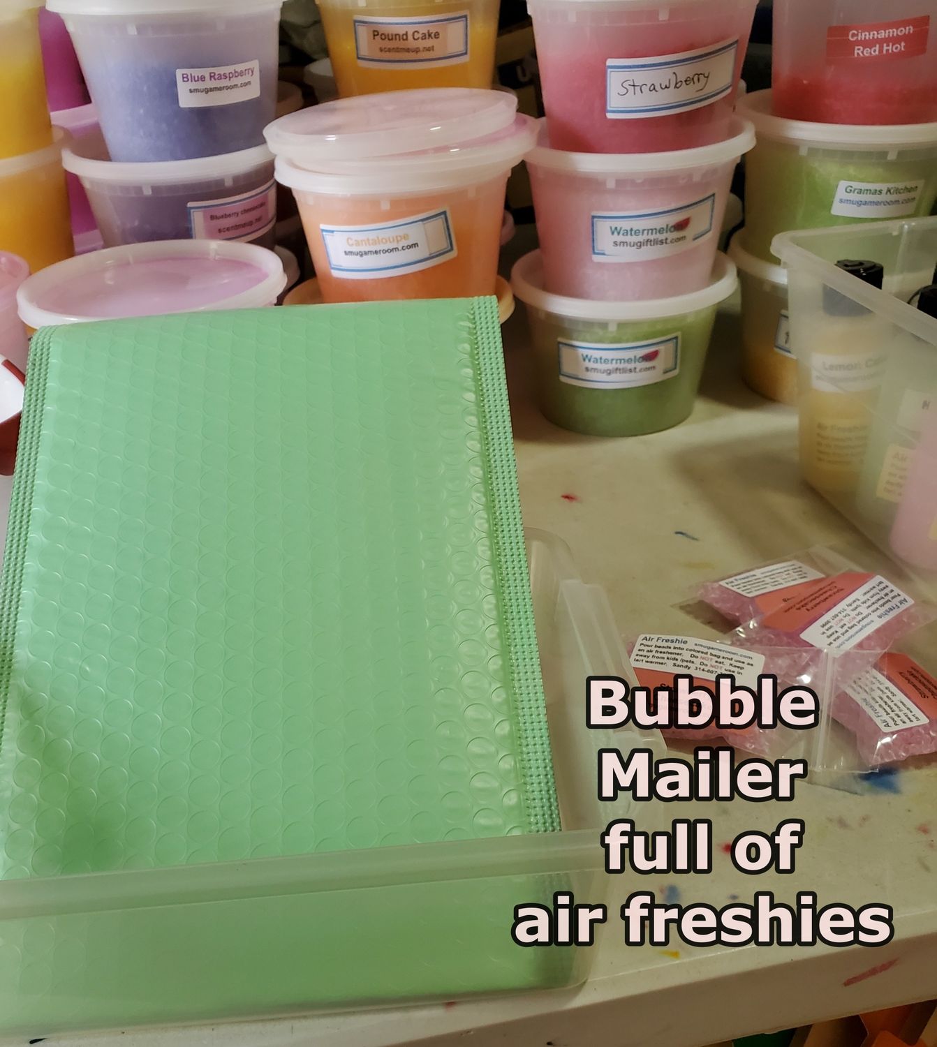 - -FREE  BUBBLE ENVELOPE OR GIFT PK