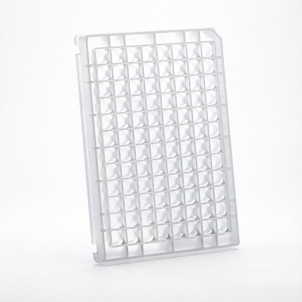 Biologix® 96ウェル角型ディープウェルプレート、0.5mL、V底、滅菌済み、10枚/パック