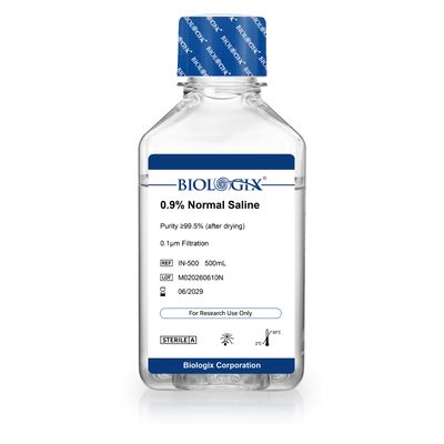 Biologix® 0.9%生理食塩水（1×）、滅菌済み、500mL