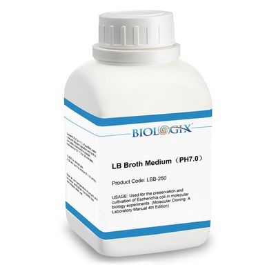 Biologix® LB培地（粉末タイプ） pH 7.0 250g入り