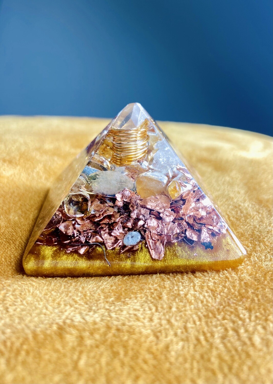 Pyramide &quot;La Gold&quot; : Prospérité- Optimisme-Succès + Formation Visio