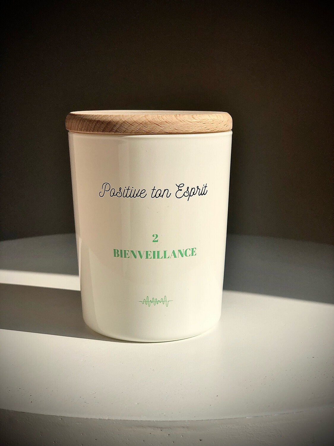 Bougie d’ancrage Positive ton Esprit !  « Bienveillance »