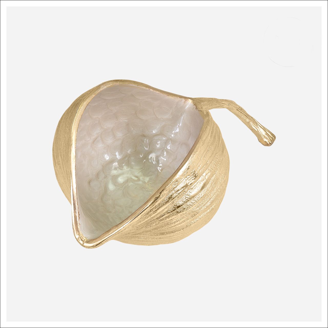 Castanea Large Bowl Gold