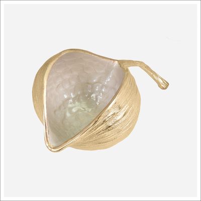 Castanea Large Bowl Gold