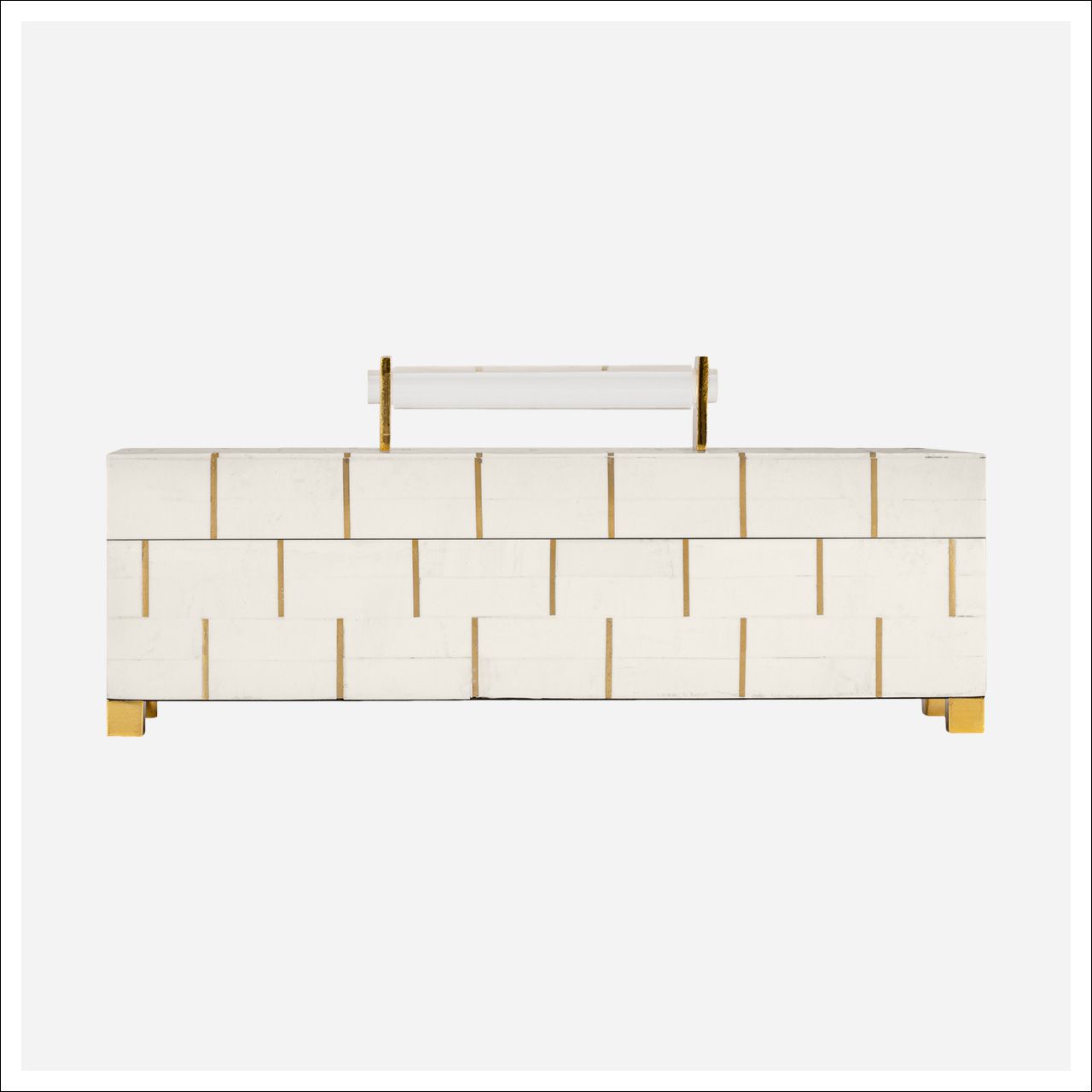 Plathway Box White, gold