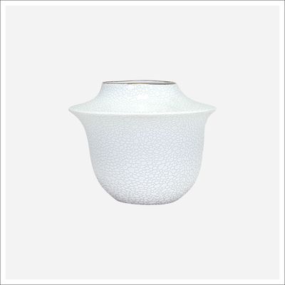 Halen Short Vase White