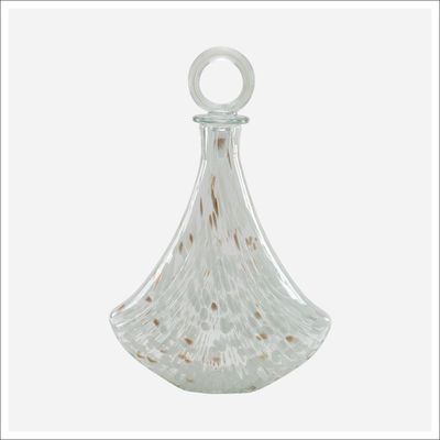 Trinity Tall Bottle Clear, gold