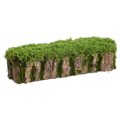 5"HX21"L MOSS STUMP GR