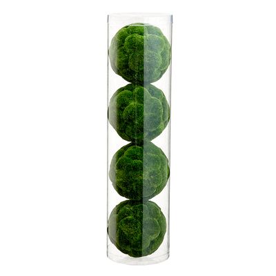 18H4.75"D MOSS ORB(4/ACE.TUBE)