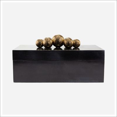 Hardin Box Black, gold