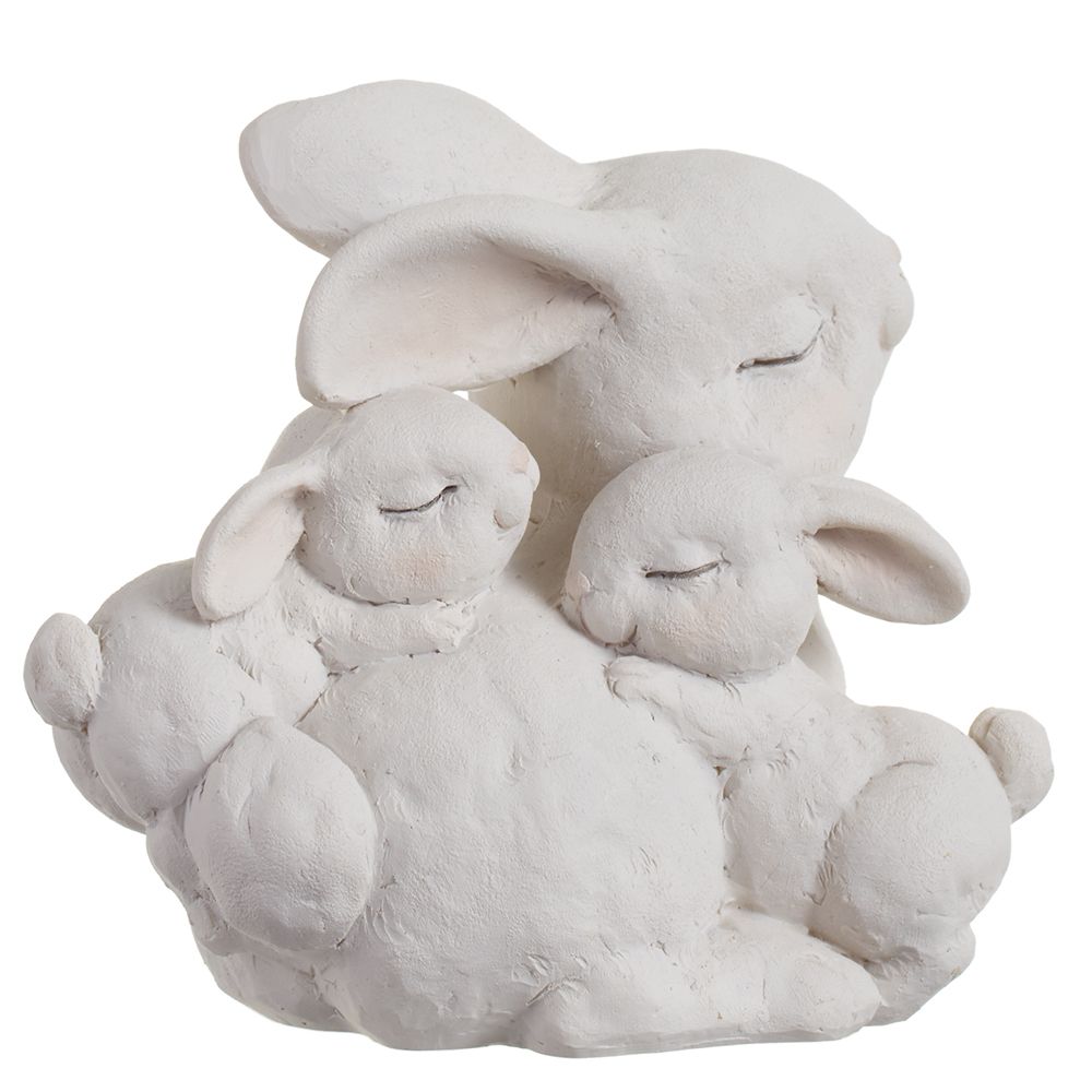 5"BUNNY FAMILY WH