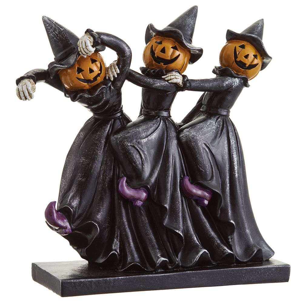 9.5"DANCING JACK-O-LANT LADIES