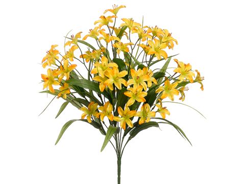 19"LILY BUSH X12 YE