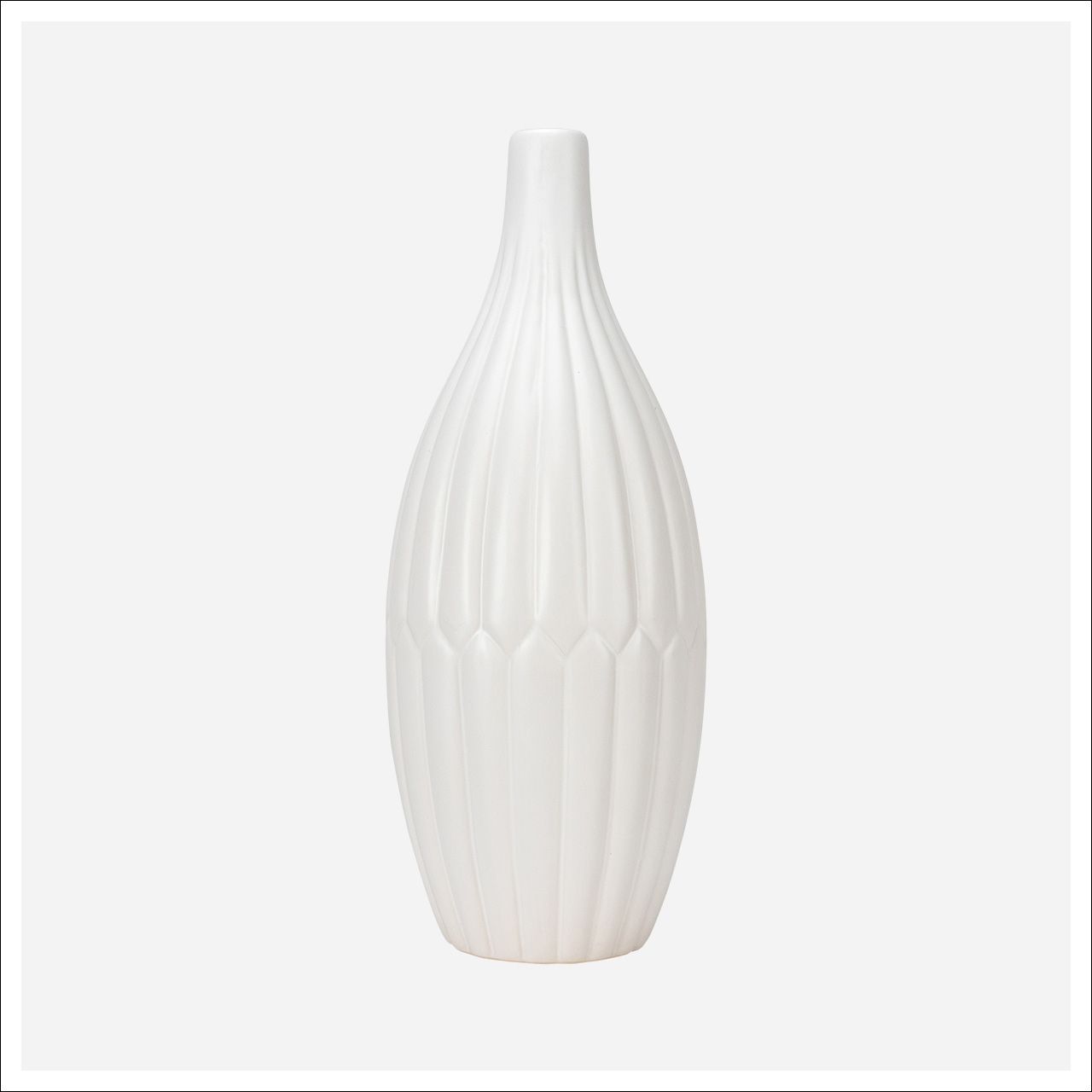 Wisnery Large Vase-SB White