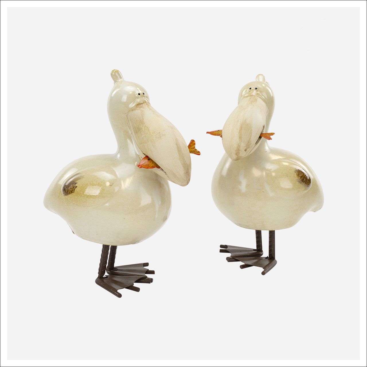 Pelican Figurines -Ea Beige