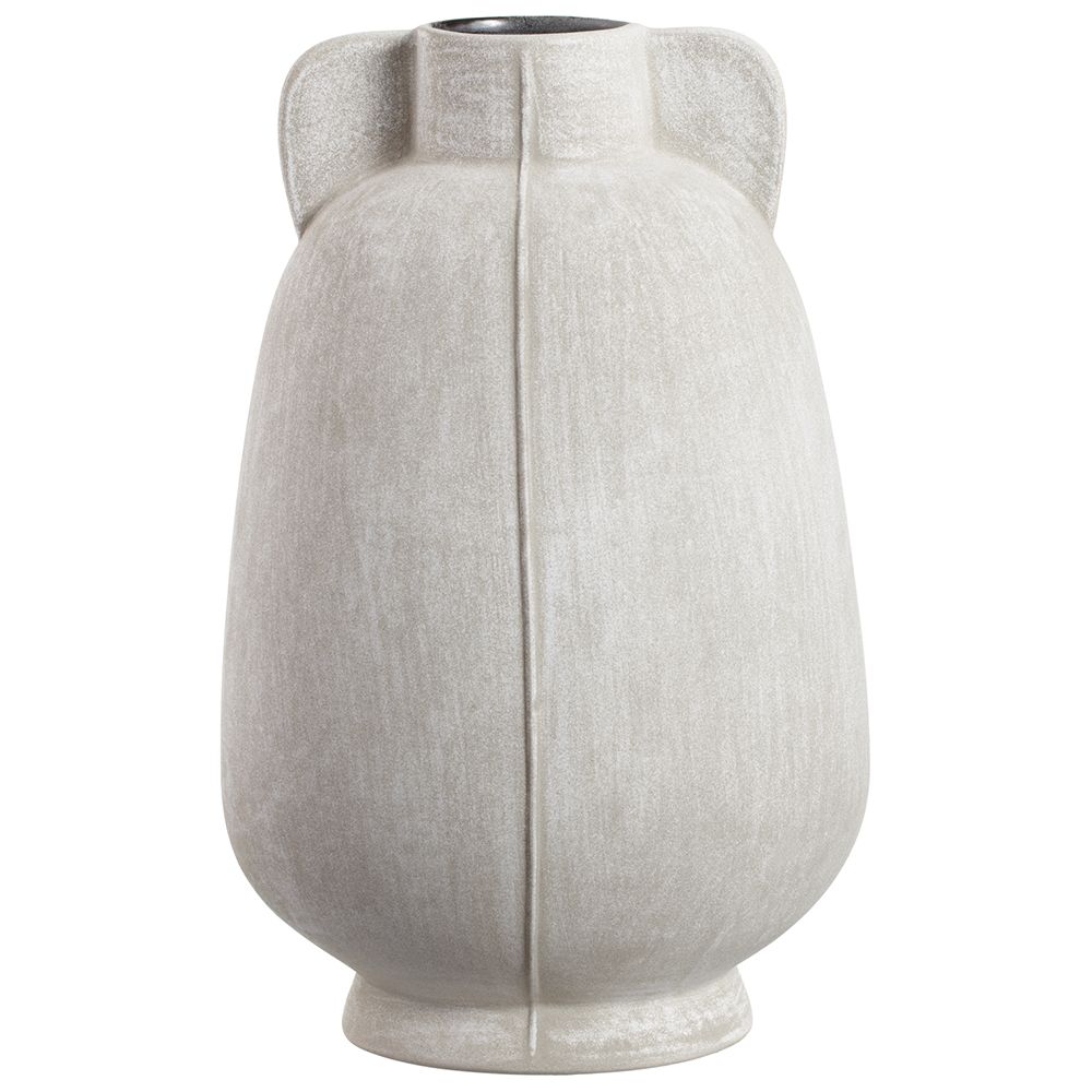 15H9.5"D KAOLINITE PLANTER WW