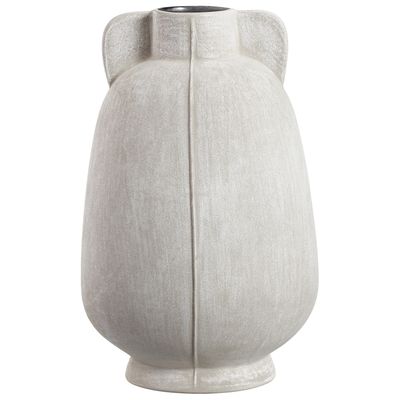 15H9.5"D KAOLINITE PLANTER WW