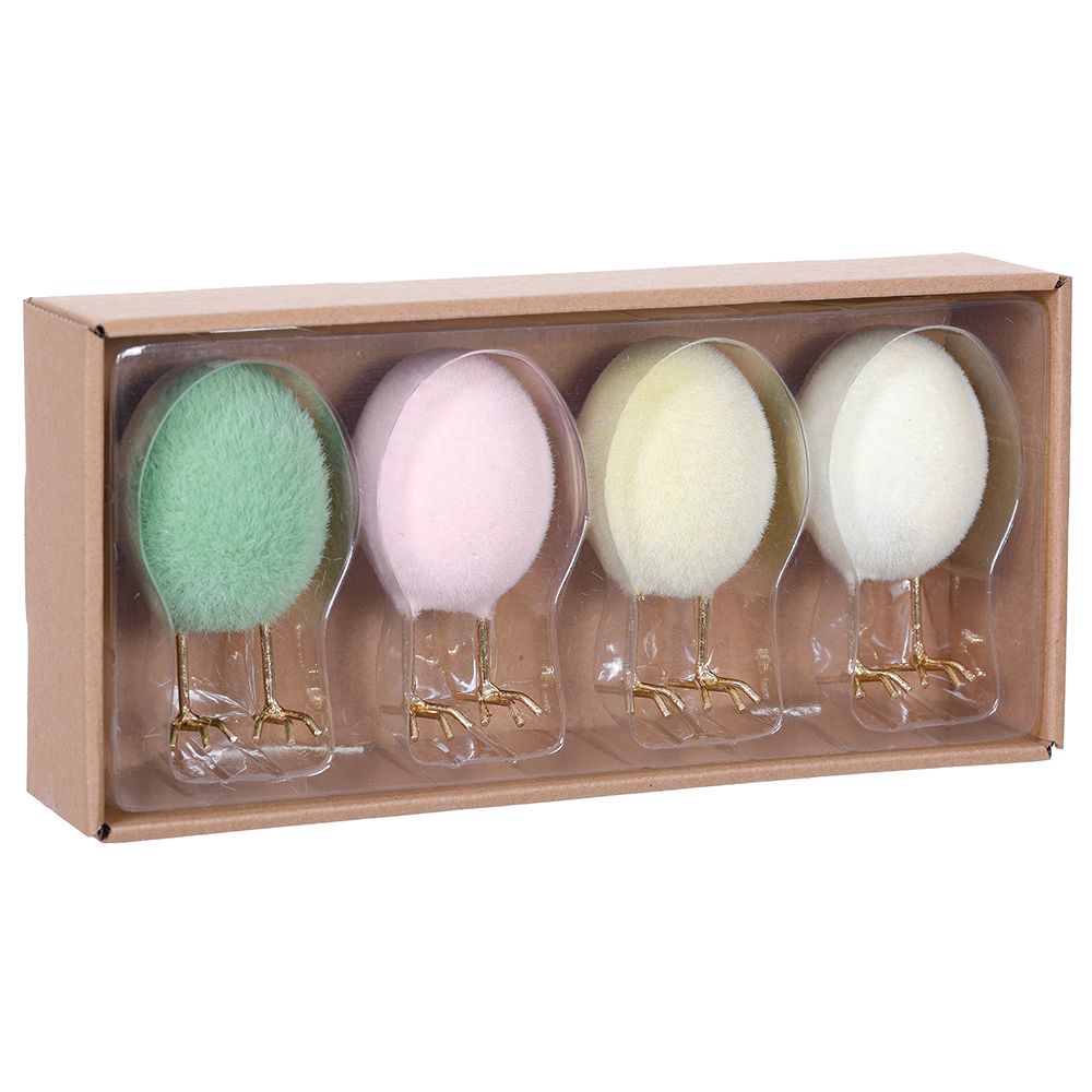 2"EGG WITH FEET X4 IN BOX MX