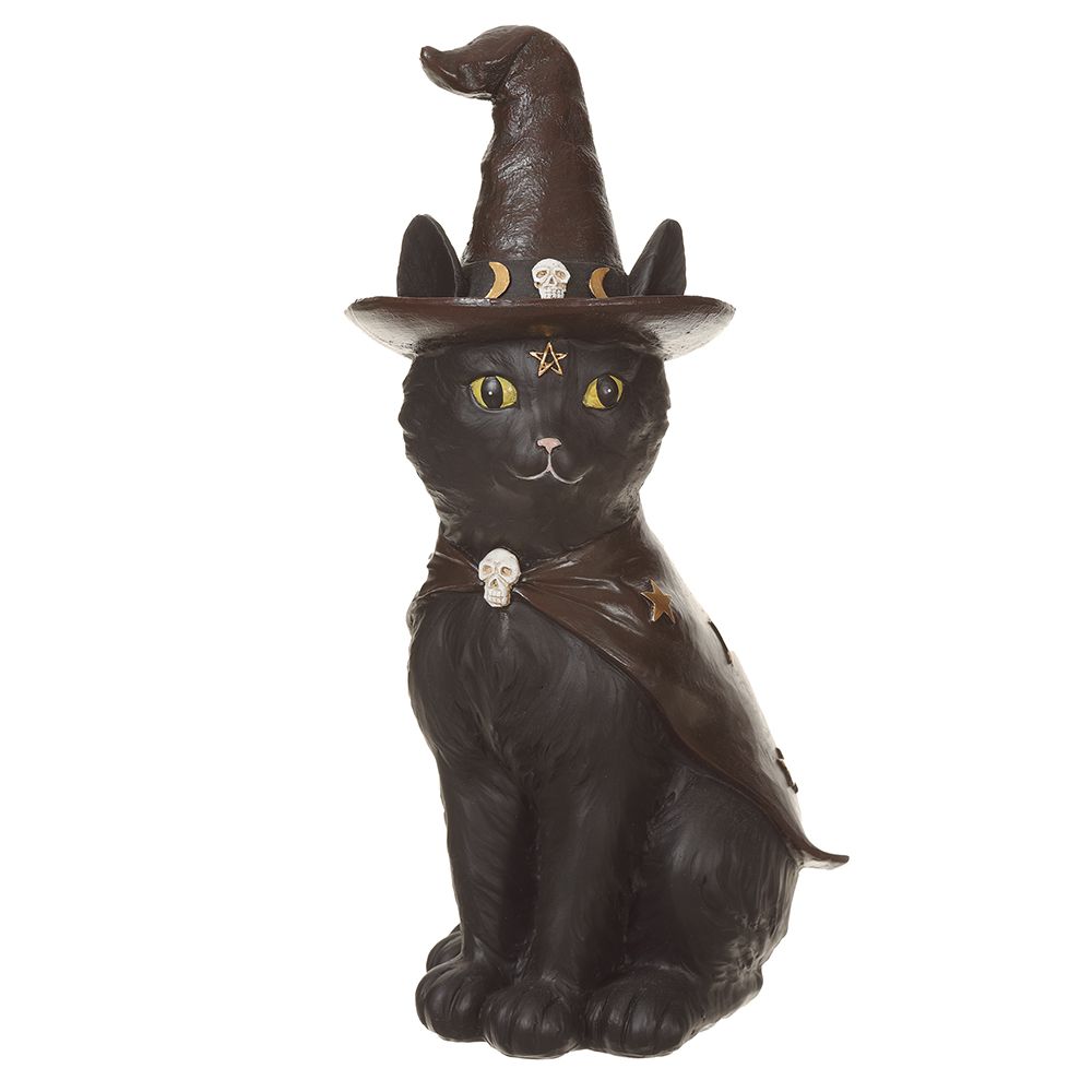 12.25"WIZARD CAT BK