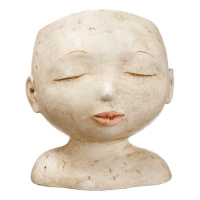 8.5"POLY RESIN FACE PLANTER BE