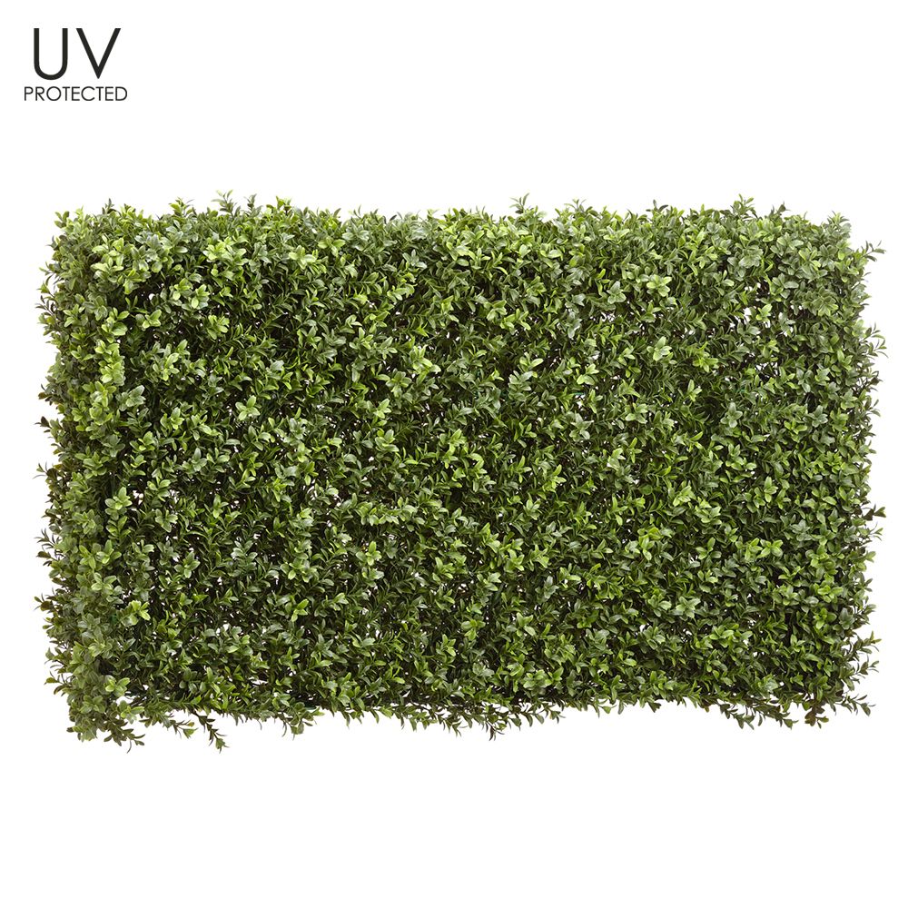 37L7W21.5"H UV BOXWOOD HEDGER