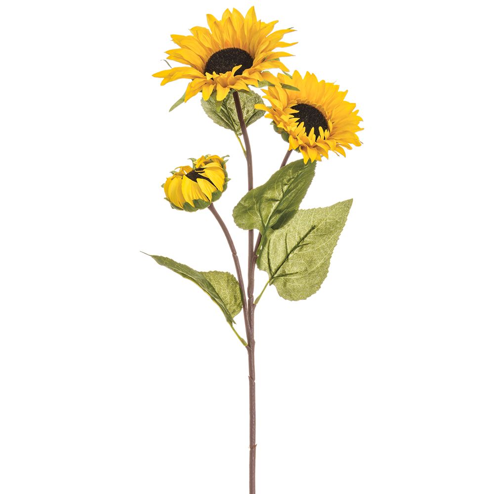 32"SUNFLOWER SPRAY YE