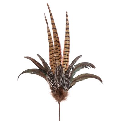26"PHEASANT FEATHER SPRAY BRGR