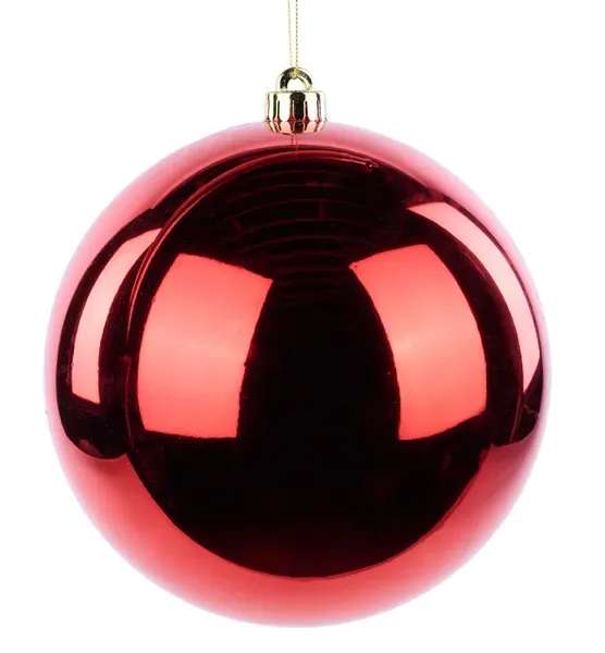 Smooth Ball Ornament RED 200MM SHINY