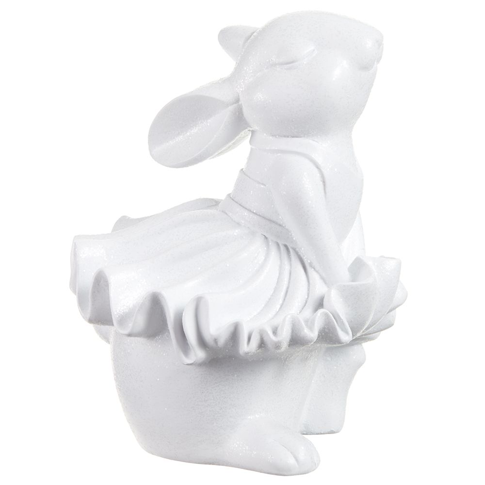 11.5"GLIT KISSING BUNNY GIRL