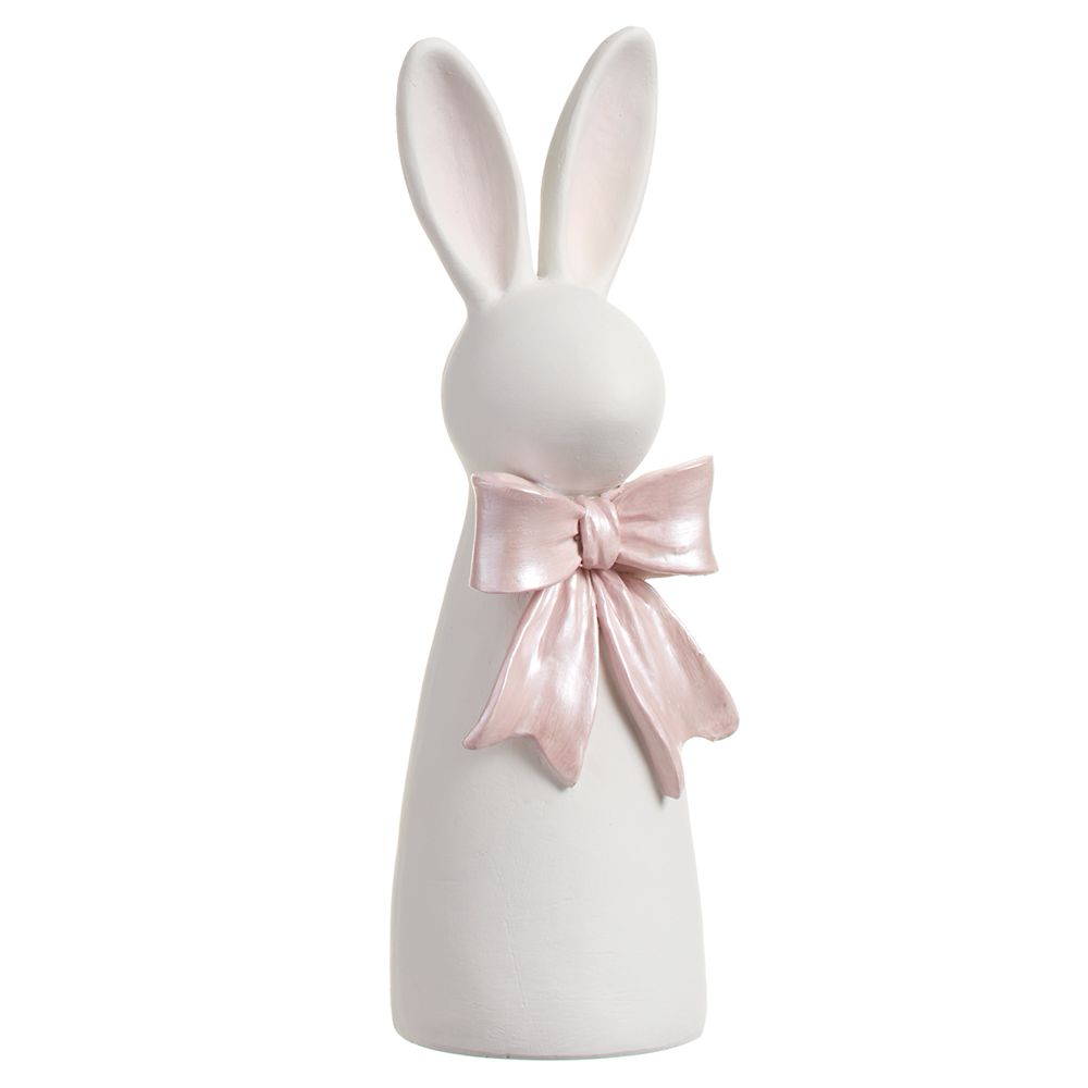 9.5"BUNNY WH/PK