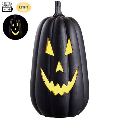 17"B/O JACK-O-LANTERN W/LIGHT BK