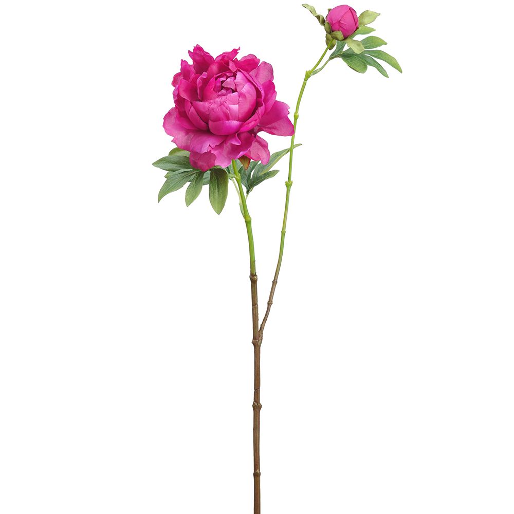 25" PEONY SPRAY FU