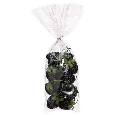 5H2"W BLACKBERRY (14/BAG) BK
