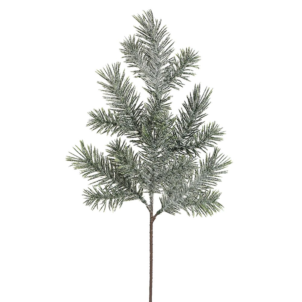 16"ICED PINE SPRAY GR/IC