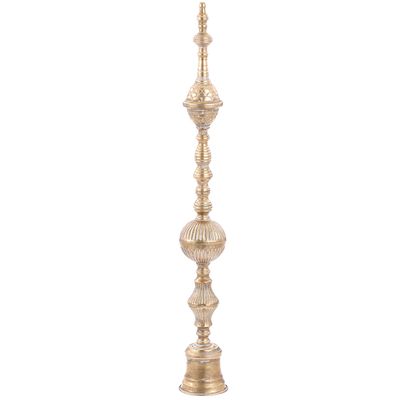 39"METAL FINIAL TABLE TOP GO