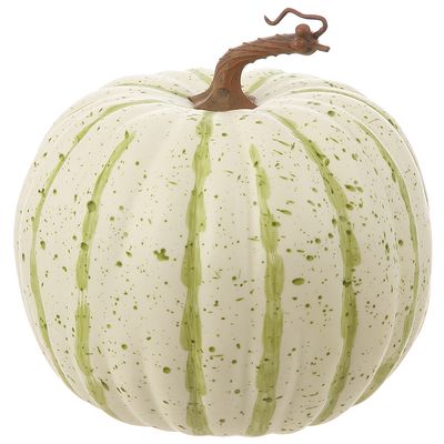 8"HX9"D PUMPKIN CR/GR