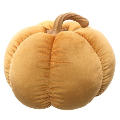 9"HX11"D PUMPKIN CA/TV