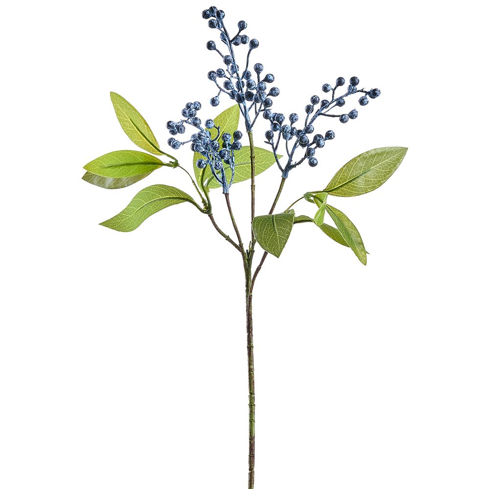 16"LAUREL LEAF SPRAY W/BERRY
