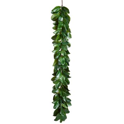 5'MAGNOLIA LEAF GARLAND GR
