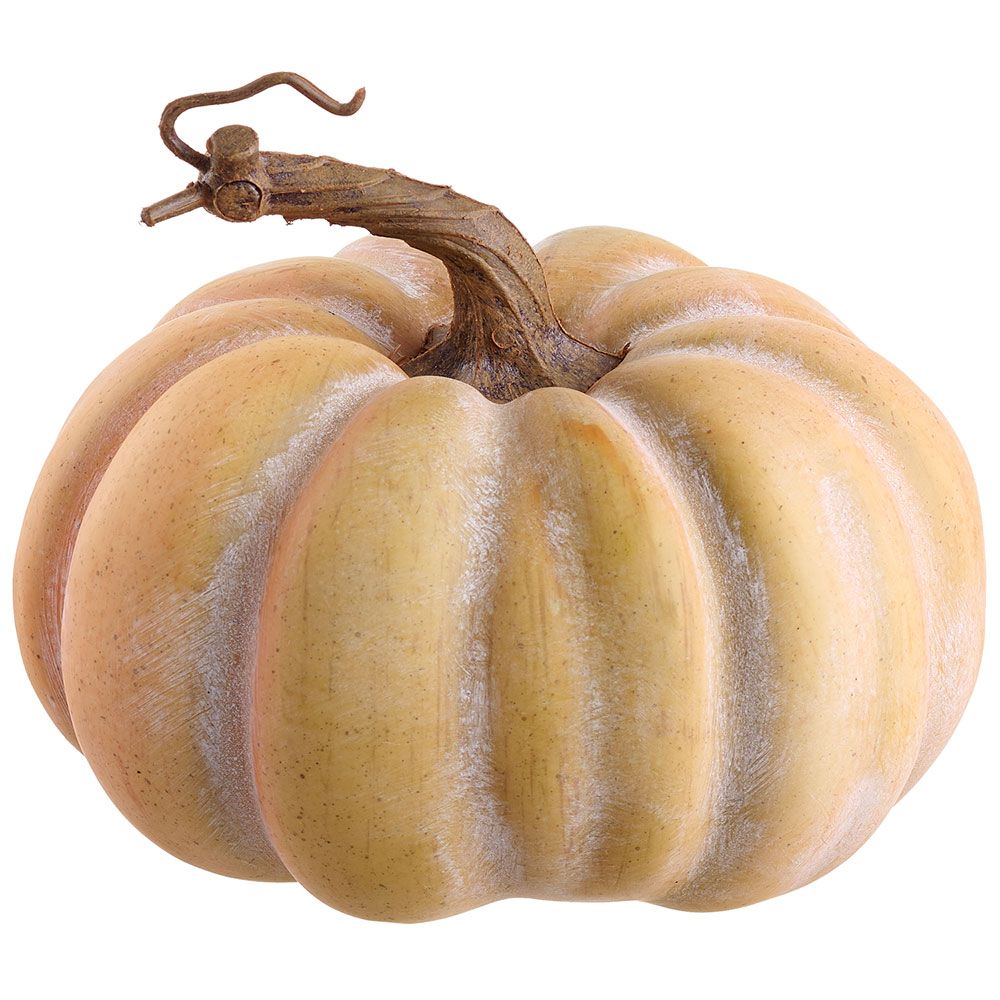 5.5"HX6.5"D PUMPKIN OR/GR