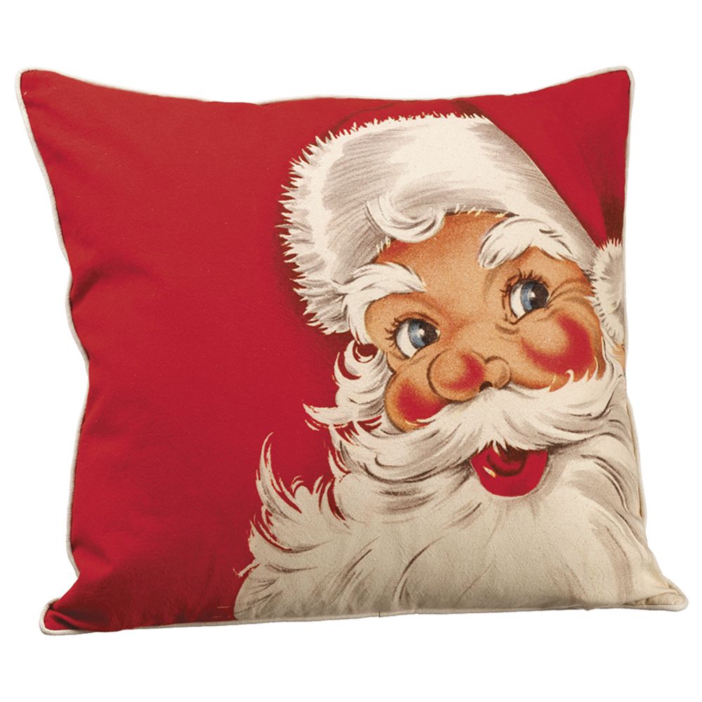 20W20"L SANTA PILLOW RE/BE
