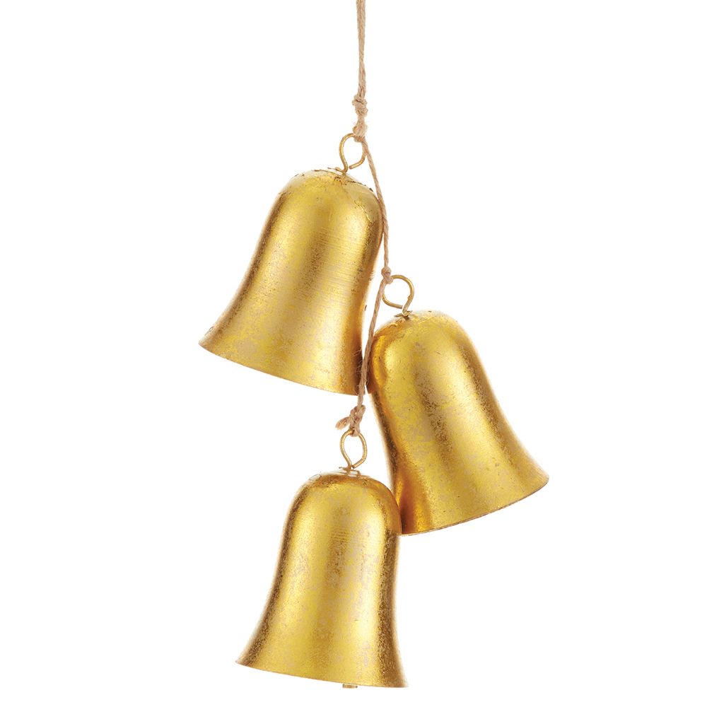 6.5"BELL X3 ORNAMENT GO/AT