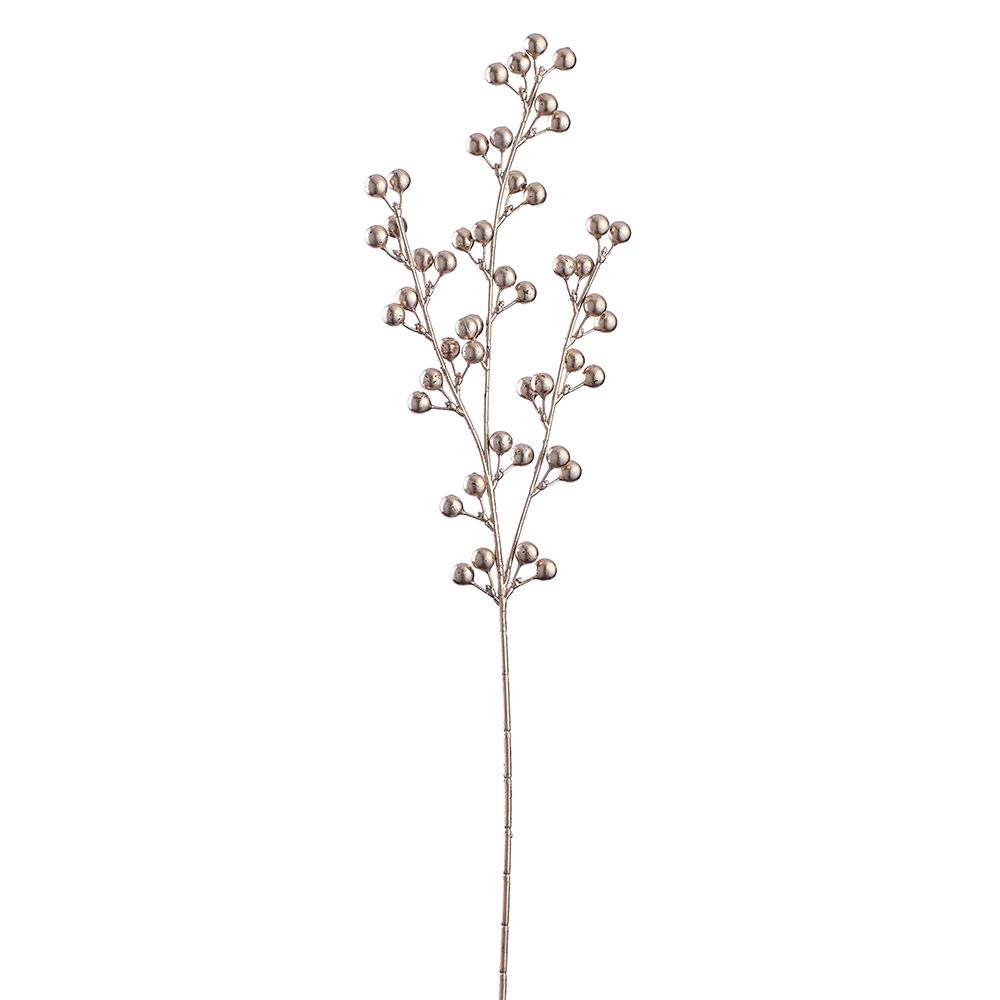 24"METALLIC BERRY SPRAY CN